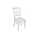 Mandella Silver Napolyon 2 Adet Beyaz Sandalye