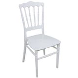 Mandella Silver Napolyon Beyaz Sandalye