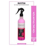 MANDİLA Biotin İçerikli Çift Fazlı Fön Suyu Pembe 400 Ml