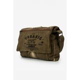 MANDOSİ Salaş Omuz Çantası Pamuk Postacı Laptop Okul Seyahat Günlük Vintage Retro - Mulater Bag 8128