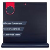 Manduka PRO Uzun ve Geniş Yoga Minderi - Kadınlar ve Erkekler İçin, Kaymaz, Eklem Desteği ve Stabilite Yastığı, Kalın 6 mm, 79 inç x 52 inç (200 cm x 132 cm), Gece Mavisi