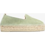 Manebi Hamptons Double Sole Kadın Yeşil Espadril - R66-Yeşil