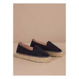 Manebi Lacivert Kadın Deri Espadril K 1.5 D0