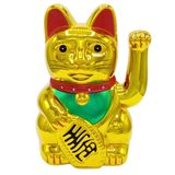 Maneki Neko El Sallayan Şans Kedisi Pilli No.3 Alk2933
