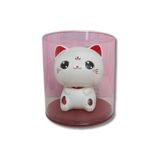Maneki Neko Şans Kedisi (Gözü Açık)