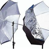 Manfrotto Lastolite LL LU4523F şemsiye siyah, gümüş, beyaz - şemsiye (siyah, gümüş, beyaz, 93 cm)