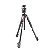 Manfrotto MK190XPRO3-BHQ2 Dijital Film/Kamera Siyah Tripod - Tripod (Dijital/Film Kamerası, 7 kg, 3 Ayak), 171,5 cm, Siyah, Alüminyum)