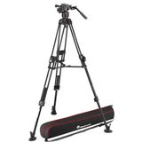 Manfrotto MVK608TWINFA Nitrotech Fast Twin Video Tripodu ve Çanta