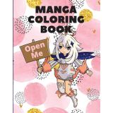 Manga Coloring Book
