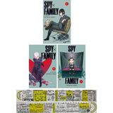 Manga Seti Spy x Family 5. 6. 7. Ciltler (Matematik Öğreten Cetvel) - Tatsuya Endo