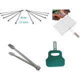 Mangal Seti (Maşa - Şiş - Izgara - Yelpaze) Midastech - standart
