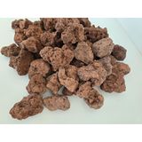 Mangal Taşı 10 kg 3-6 cm Kırmızı Pomza Lav Taşı Doğal Ponza Taş