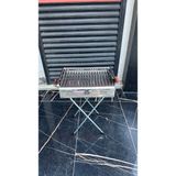 Mangalcı İstoç Katlanır Ayaklı Paslanmaz Mangal - 30x50