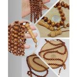 Mango Ağacı Sığırcık Kesim 99luk Tesbih 9*9.5mm (55808)
