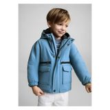 MANGO Baby Astarı kapitoneli su geçirmez parka