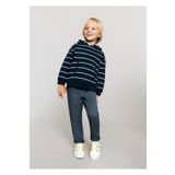MANGO Baby Çizgili kapüşonlu sweatshirt