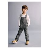 MANGO Baby Düz kesim denim salopet