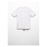 MANGO Beyaz Erkek T-Shirt 77056001