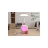 Mango Home Şarjlı LED Gece ve Masa Lambası - Bebek ve Çocuk Odası Uyku Lambası - TV Tasarımlı - Sevimli Ayıcık Figürlü - Pembe