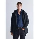 Mango Katlanabilir Thermore® dolgulu water proof parka - Gece Mavisi