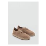 Mango Kids Bağcıklı süet espadril