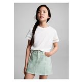 MANGO Kids Kısa denim etek