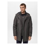 MANGO Man Çıkarılabilir su itici kapitone parka