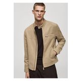 MANGO Man Suni süet biker ceket