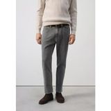 Mango Regular Kesim Kısa Jean Pantolon - 38 - Gri