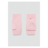 MANGO Soluk Pembe Kız Çocuk Eldiven 77015992