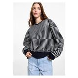 Mango Teen Çizgili koton sweatshirt