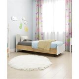 Mango Tek Kişilik Karyola Genç ve Çocuk Odası (90*190CM) - Meşe - 90 x 190 cm