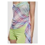 MANGO Woman Asimetrik Fırfırlı Bluz