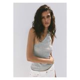 MANGO Woman Asimetrik ribana bluz