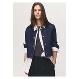 MANGO Woman Crop denim ceket