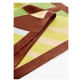 MANGO Woman Geometrik desenli fular