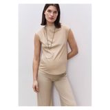 MANGO Woman Hamile Için Drape Yaka Tişört