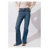 MANGO Woman İspanyol paça yüksek bel jean pantolon