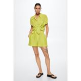 MANGO Woman Kadın Lime Yeşili Şort & Bermuda