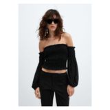 MANGO Woman Lureks Omuzları Açık Bluz