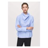 MANGO Woman Mendilli çizgili bluz