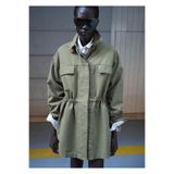 MANGO Woman Oversize denim parka