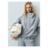 MANGO Woman Oversize fermuarlı parka