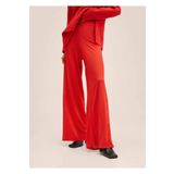 MANGO Woman Triko wideleg pantolon