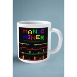 Manic Miner Oyun Baskılı Kupa Bardak Çift Taraflı Baskı Kişiye Özel Model 1