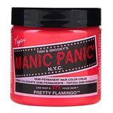Manic Panic Classic High Voltage® Pretty Flamingo™ Yarı Kalıcı Saç Boyası, Soluk Pembe, 118 ML, Vegan, PPD İçermez
