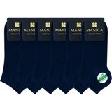 Manıca Erkek Bambu Patik Çorap 6 Çift - Lacivert - 41 - 44