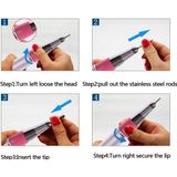 Manikür Pedikür Makinesi Profesyonel 25000 Rpm Elektrikli Tırnak Parlatıcı Törpü 3 Farklı Renk Seçeneği Nail Drill Parlatma Şekil Verme Çok İşlevli Kullanım F601 (Beyaz)
