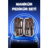 Manikür Pedikür Seti 7 Parça Tırnak Mantarı Tırnak Batığı Temizleme Taşınabilir