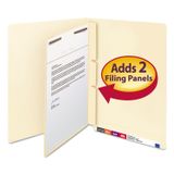 Manila kendinden yapışkanlı ende/Top Tab Klasör bölmeler, iki kilitler, Letter, 100/box, 1 Box satılır, her biri 100 Pro Box